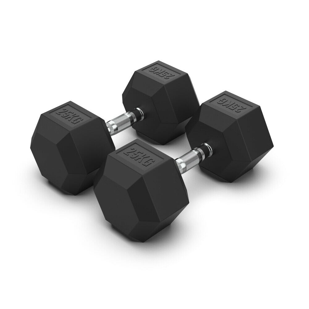 New Hex Dumbbells - Choice of Weight
