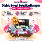 No Added Sugar Diabetic Sweets Biscuits Cookie Gift Hamper – features infographic