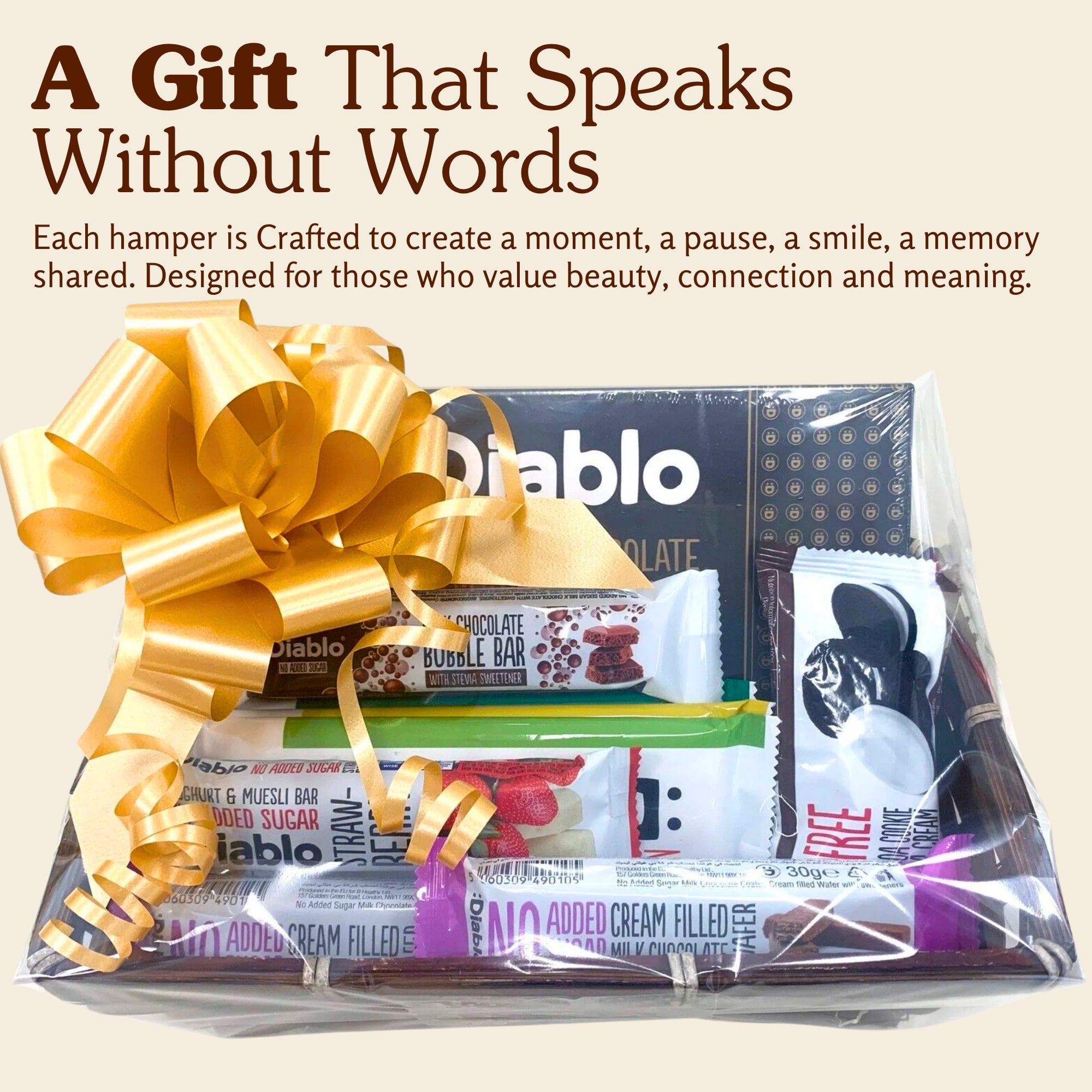 No Added Sugar Diabetic Sweets Biscuits Cookie Gift Hamper