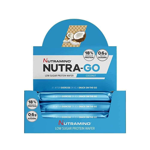 Nutramino Nutra-Go High Protein Low Sugar Wafer 12x39g