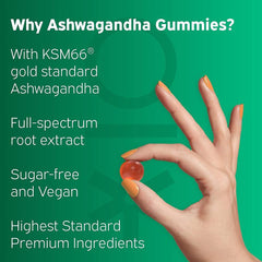 Nutriburst Ashwagandha KSM-66 - 60 Gummies