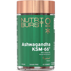 Nutriburst Ashwagandha KSM-66 - 60 Gummies