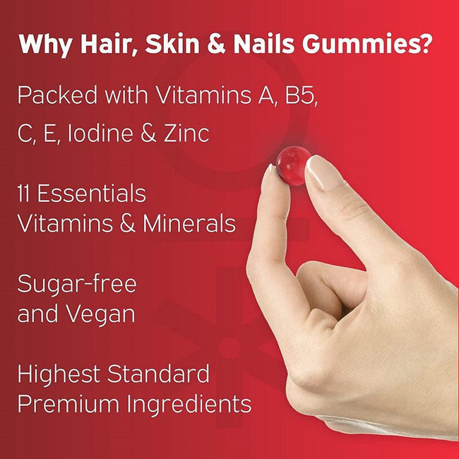 Nutriburst Hair, Skin & Nails - 60 Gummies