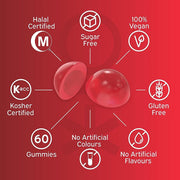 Nutriburst Hair, Skin & Nails - 60 Gummies