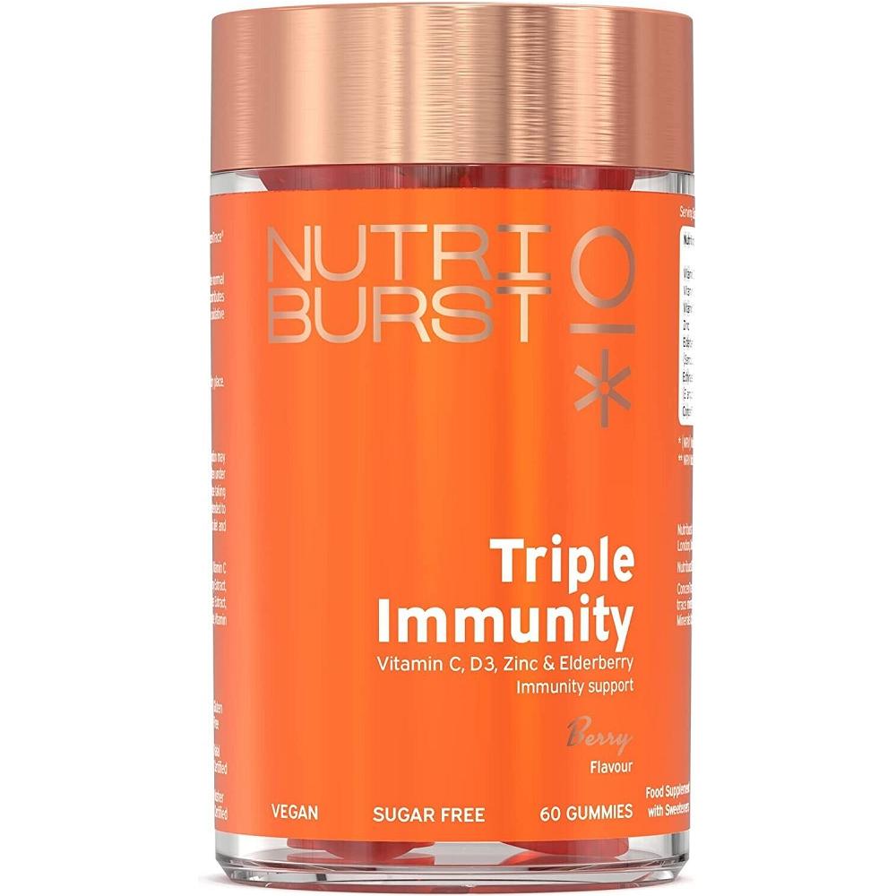 Nutriburst Tripple Immunity - 60 Gummies