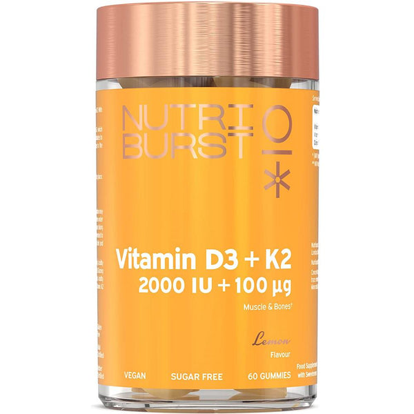 Nutriburst Vitamin D3 + K2 - 60 Gummies