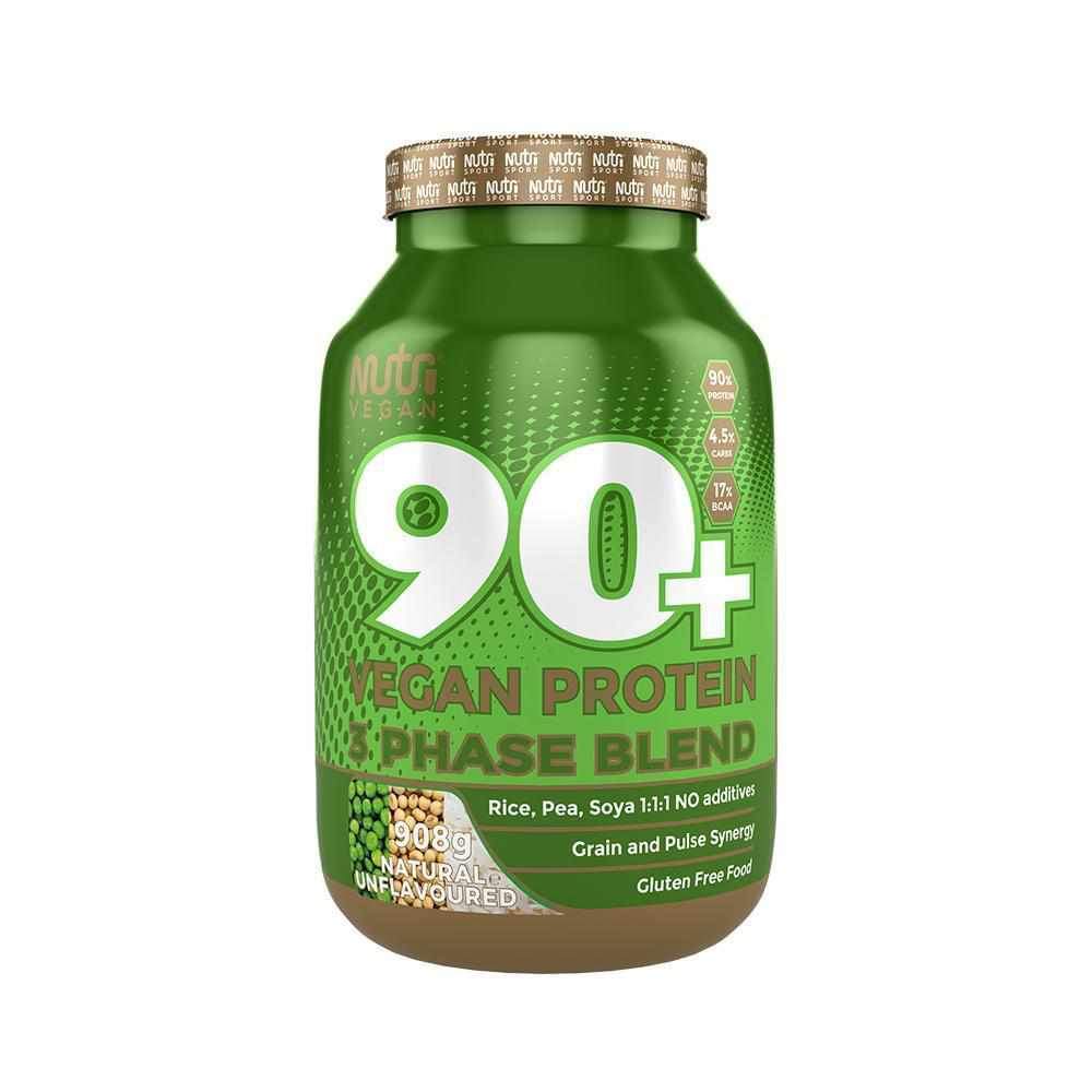 Nutrisport 90+ Vegan Protein 908g Powder