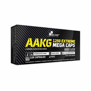 Olimp Nutrition AAKG 1250 Extreme Mega Caps 120 Capsules-Amino Acids-londonsupps