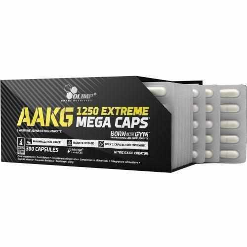 Olimp Nutrition AAKG 1250 Extreme Mega Caps 300 Capsules-Amino Acids-londonsupps