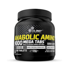Olimp Nutrition Anabolic Amino 9000 Mega Tabs 300 Tablets-Amino Acids-londonsupps
