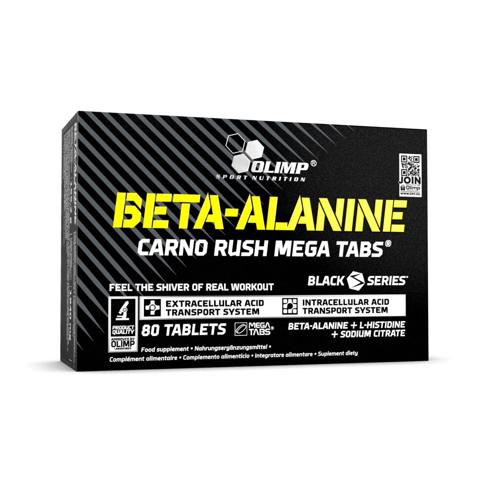 Olimp Nutrition Beta Alanine Camo Rush Mega Tabs 80 Tablets 