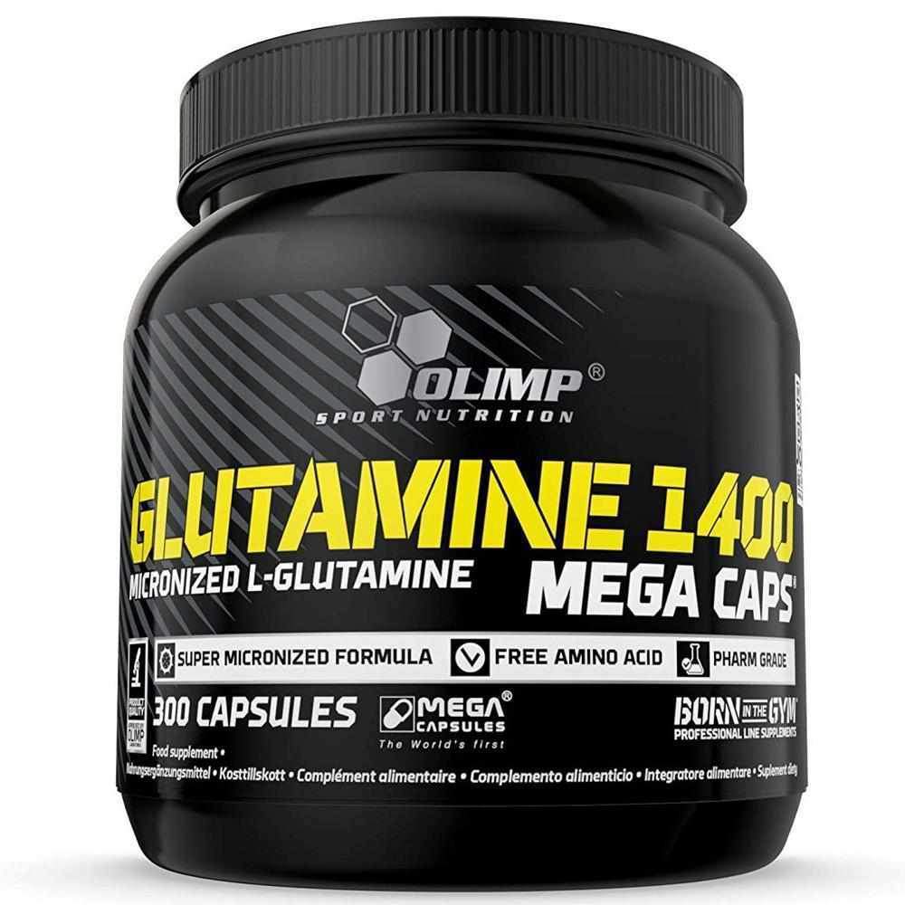 Olimp Nutrition Glutamine 1400 Mega Caps 300 Capsules