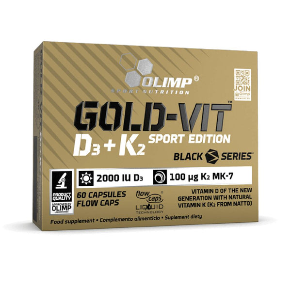 Olimp Nutrition Gold Vit D3 + K2 Sport Edition 60 Capsules