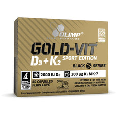 Olimp Nutrition Gold Vit D3 + K2 Sport Edition 60 Capsules