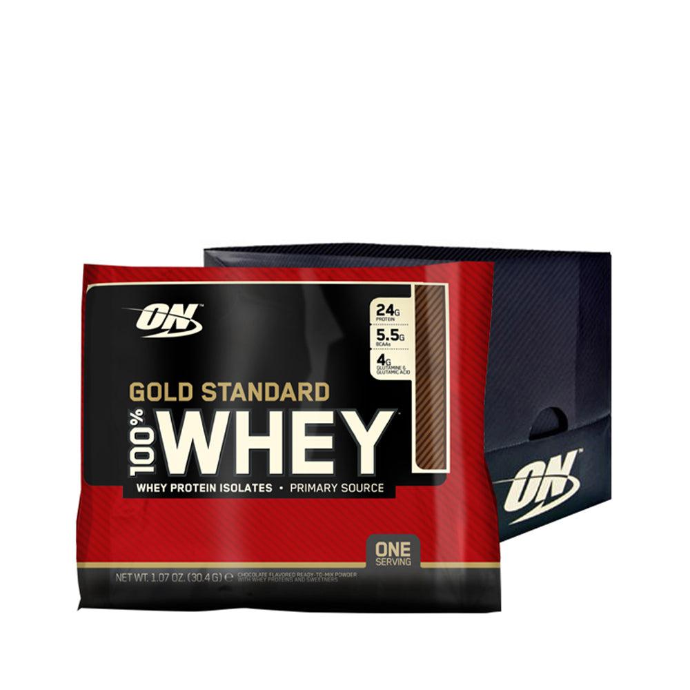 Optimum Nutrition 100% Whey Gold Sachets 24x29.4g Powder