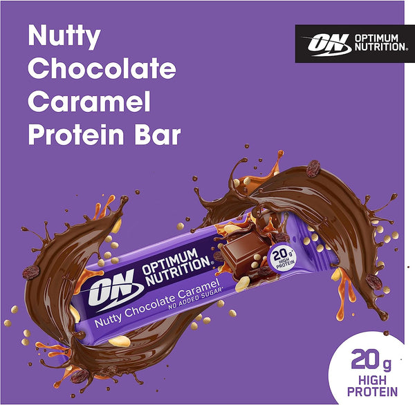 Buy Optimum Nutrition Crunch Bar 10x65g London Supplements