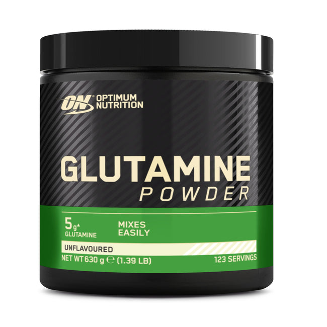 Optimum Nutrition Glutamine Powder - 630g (123 Servings) — Unflavoured / 630 g