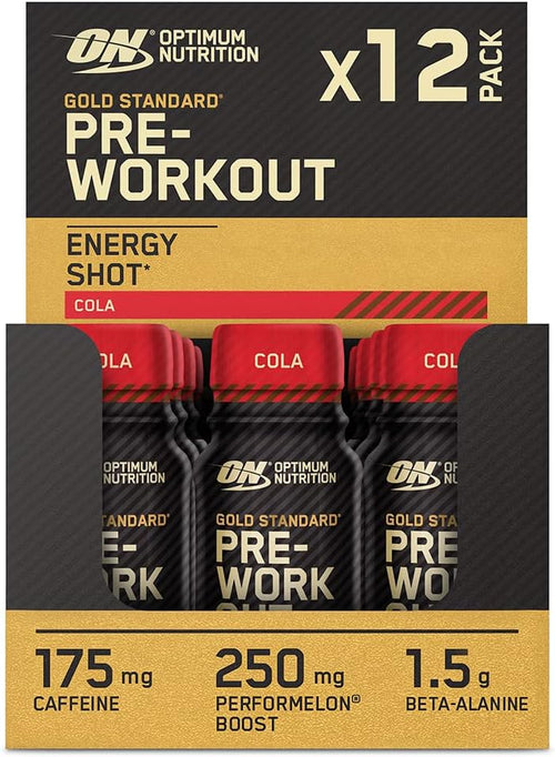 Optimum Nutrition Gold Standard Pre Workout Shot 12x60ml