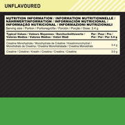 Optimum Nutrition Micronised Creatine Powder 187g Unflavoured