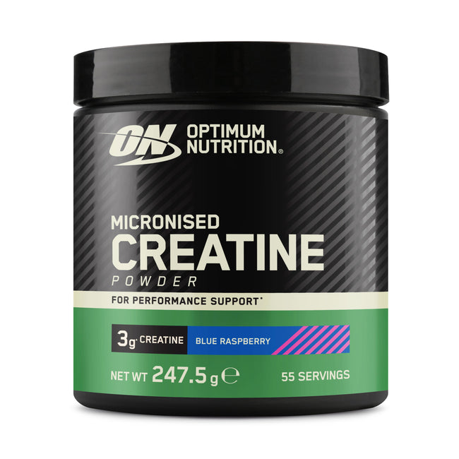 Optimum Nutrition Micronised Creatine Powder — Blue Raspberry / 247.5 g