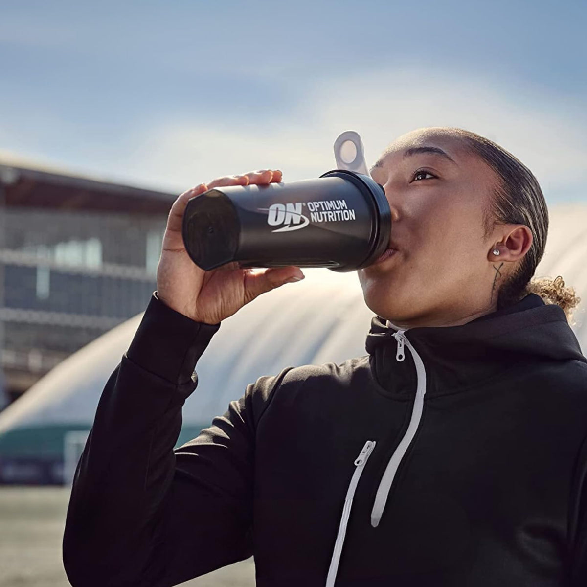 Optimum Nutrition Shaker 600ml Black/White