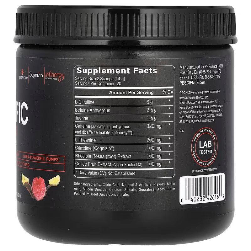 PES Prolific Pre-Workout 280g Powder