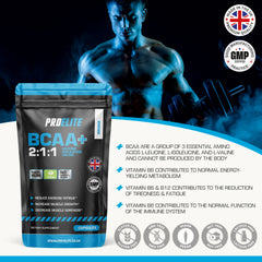 PROELITE BCAA 2:1:1 Vegan Capsules