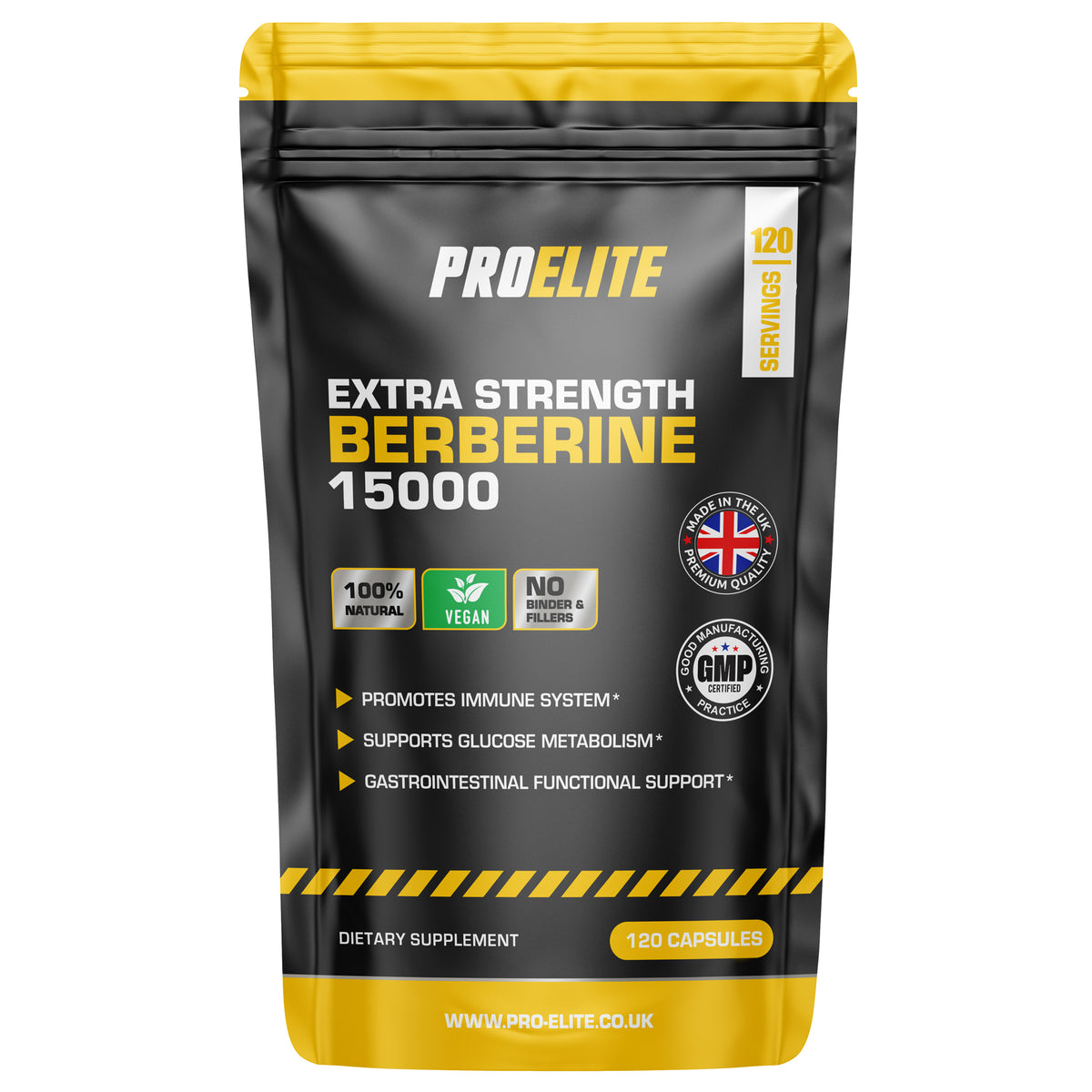 PROELITE Berberine Vegan Capsules