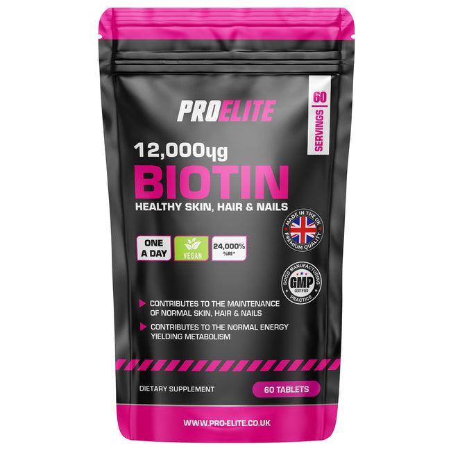 PROELITE Biotin 12,000ug Tablets