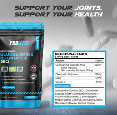 PROELITE Glucosamine 2KCI Tablets