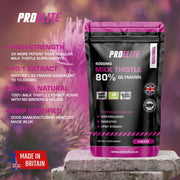 PROELITE Milk Thistle 40:1 Extract - 120 Tablets (100mg) VEGAN