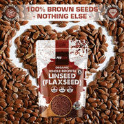 PROELITE Organic Whole Brown Linseed (Flaxseed)