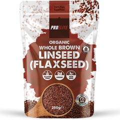 PROELITE Organic Whole Brown Linseed (Flaxseed)