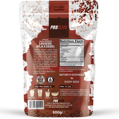 PROELITE Organic Whole Brown Linseed (Flaxseed)