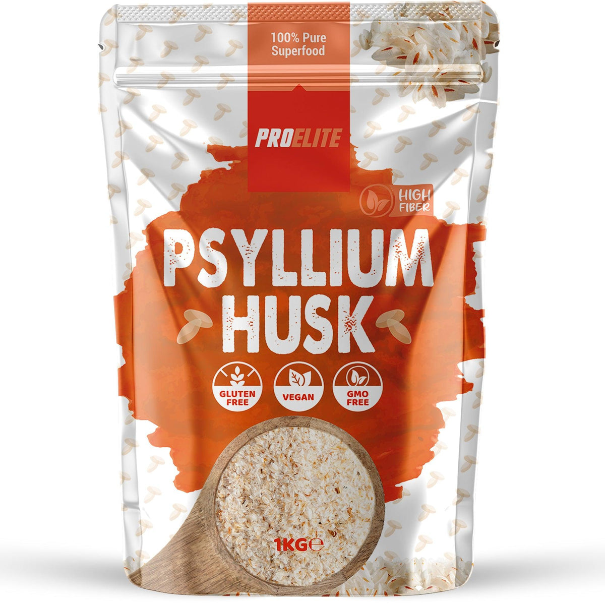 PROELITE Psyllium Husk Flakes