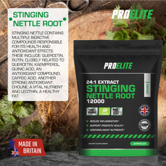 PROELITE Stinging Nettle Root Vegan Capsules