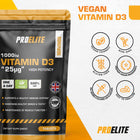 PROELITE Vitamin D3 1000iu Tablets