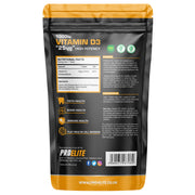 PROELITE Vitamin D3 1000iu Tablets
