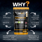 PROELITE Vitamin D3 5000iu Softgels