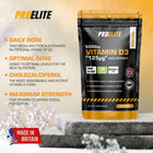 PROELITE Vitamin D3 5000iu Softgels