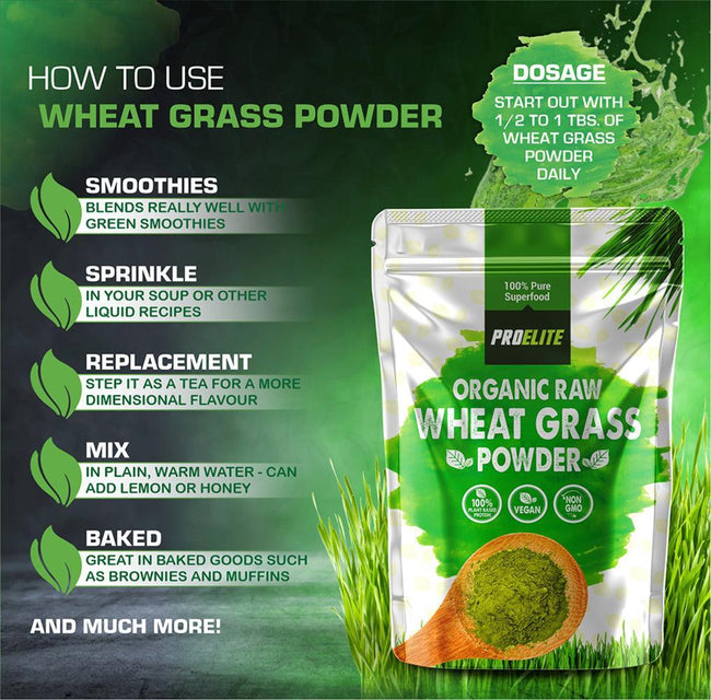 PROELITE Wheat Grass Powder