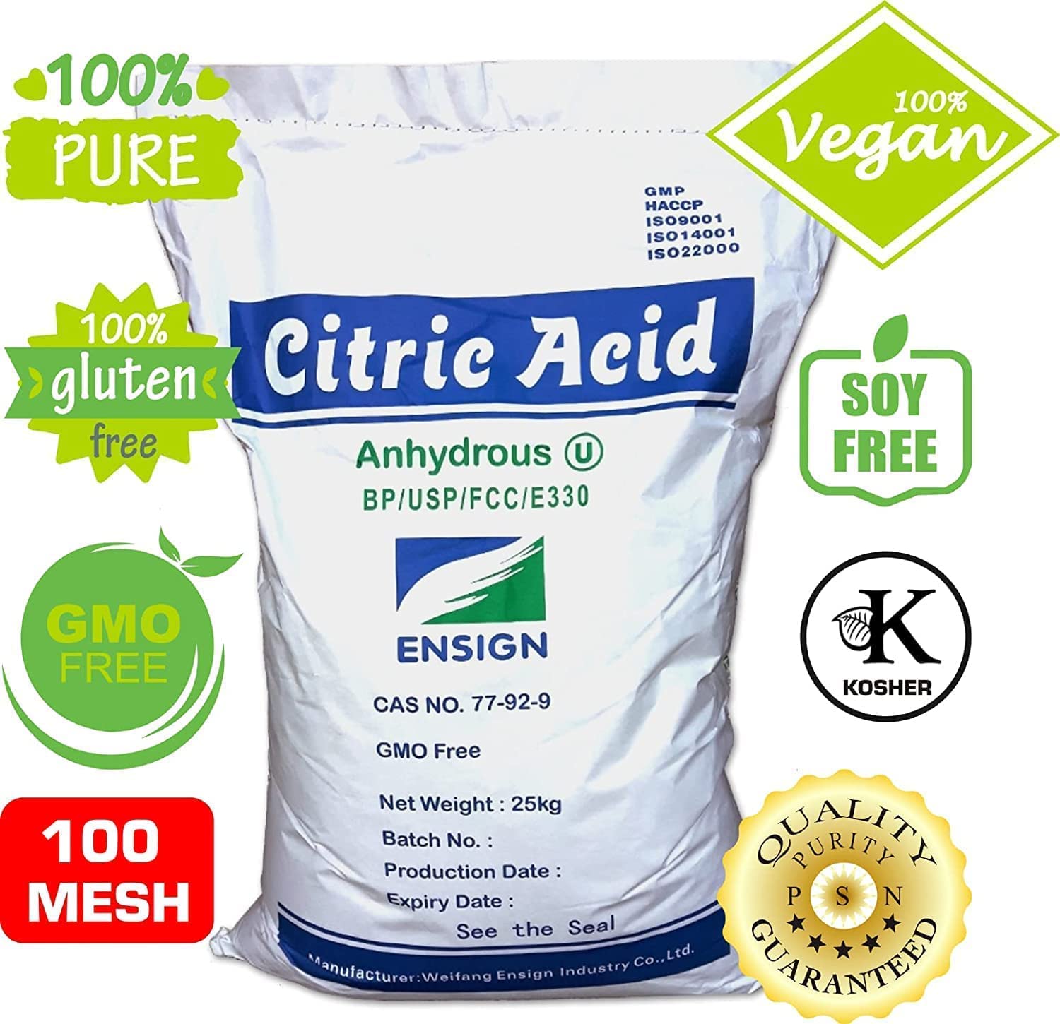 PSN Citric Acid Powder