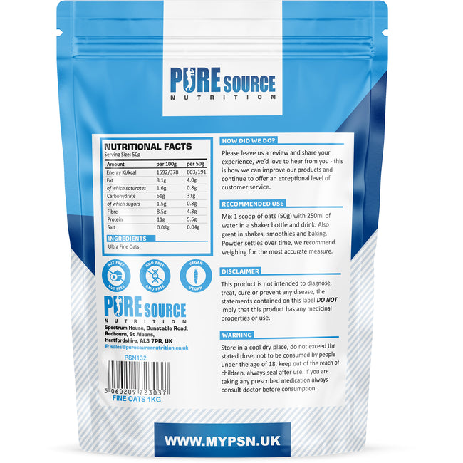 PSN Fine Oats Powder