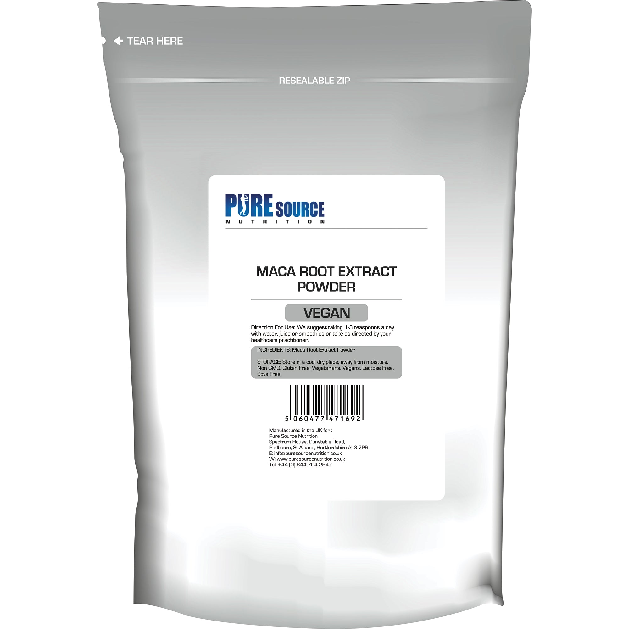 PSN Maca Root Extract Powder - White Label