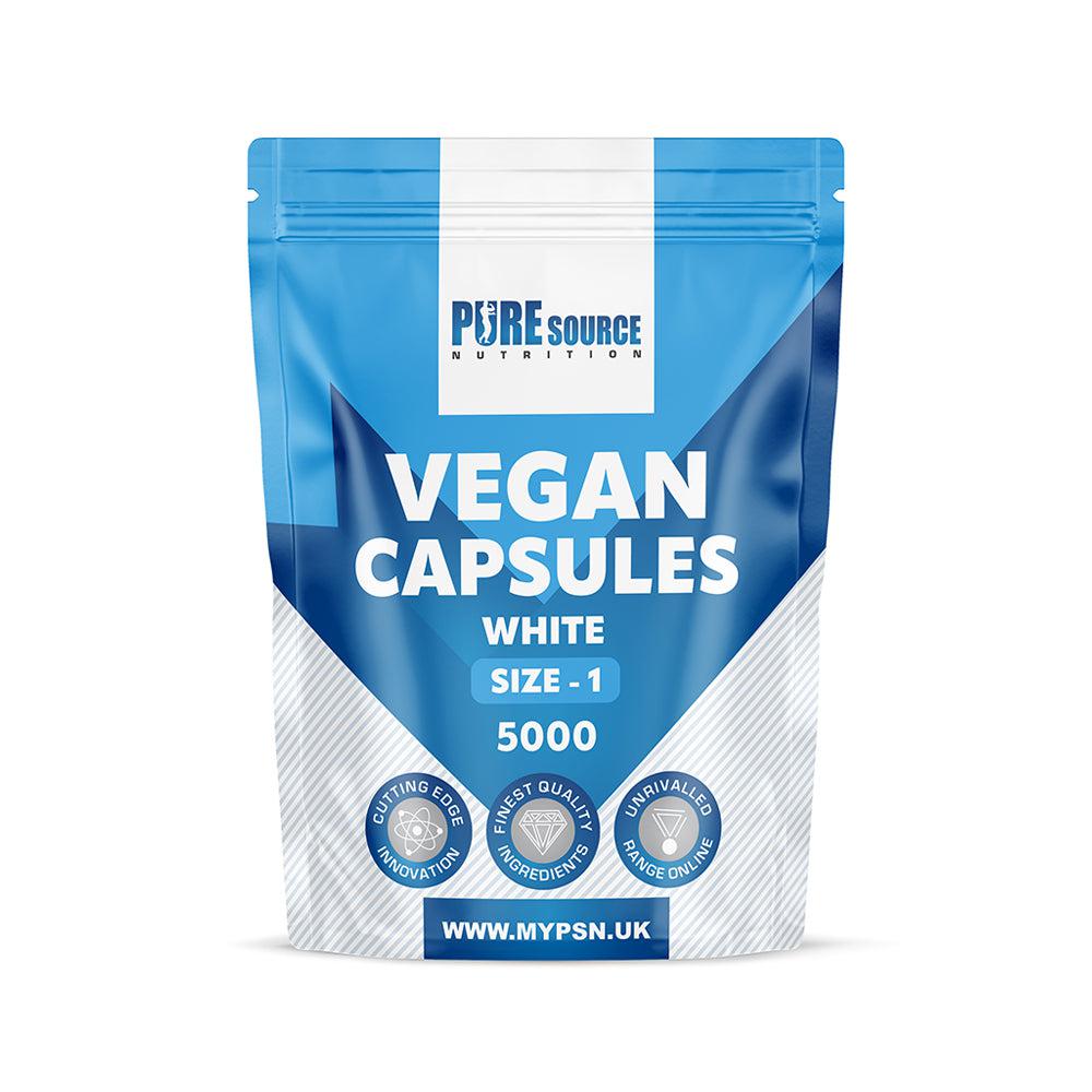 PSN Vegan Empty Coloured Capsules Size 0/00/1