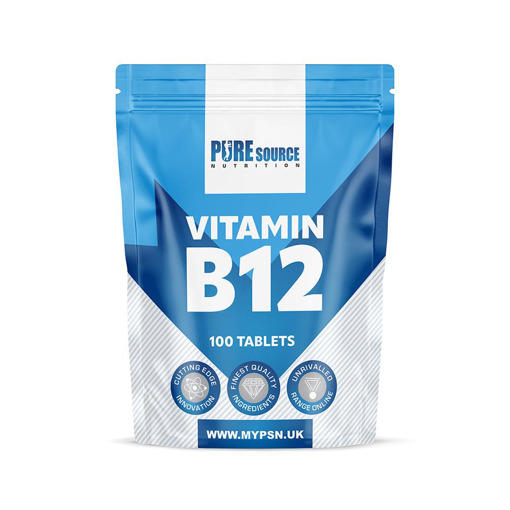PSN Vitamin B12 100 Tablets - White Label