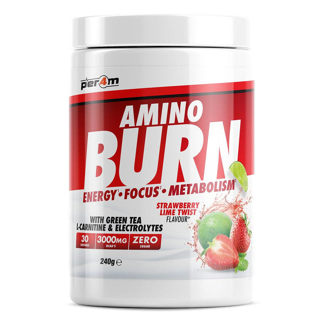 Per4m Amino Burn 240g — 240g / Strawberry lime — pack shot
