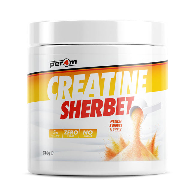 Per4m Creatine Sherbet 310g — 310g / Peach Sweets — pack shot