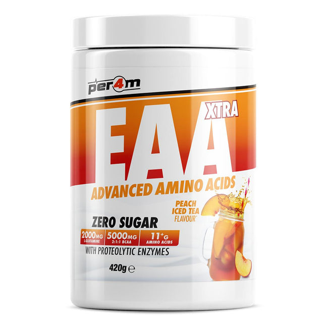 Per4m EAA XTRA 420g — 420g / Peach Ice Tea — pack shot