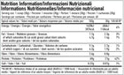 Per4m Egg White Protein Powder 900g — 900g / Double Chocolate — manufacturer nutrition panel 1